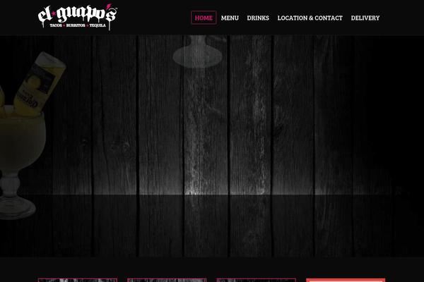 Growler theme site design template sample