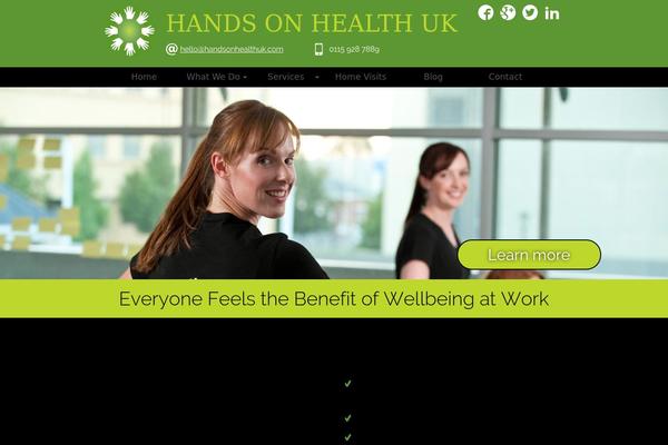 handsonhealthuk.com site used Headway-156
