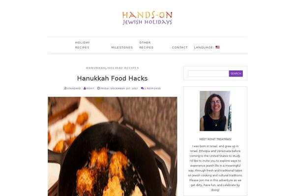 handsonjewishholidays.com site used Mosher