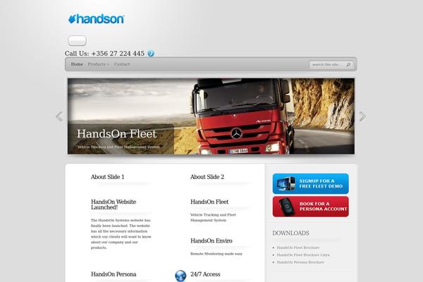TheProfessional theme site design template sample