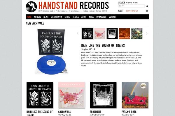 Adapt theme site design template sample