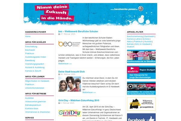 Site using Statify plugin