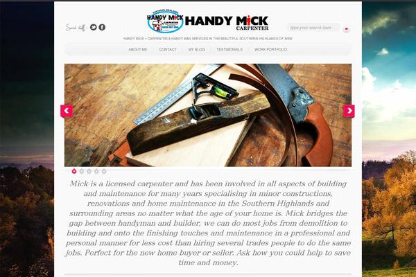 Simple’n’Bright theme site design template sample
