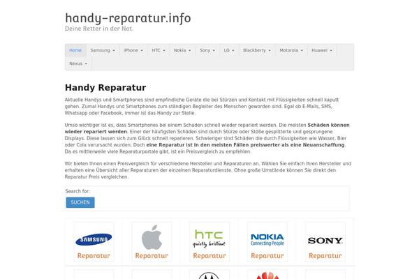 Canvas theme site design template sample
