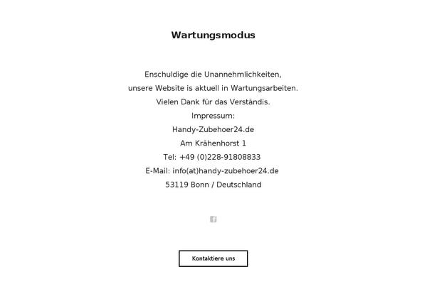 Site using WP Maintenance Mode plugin
