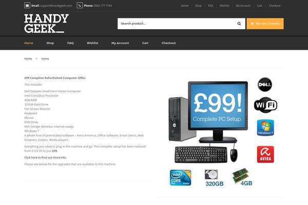 handygeek.com site used Vanesa