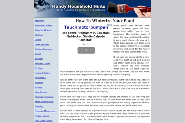 handyhouseholdhints.com site used Tm-theme