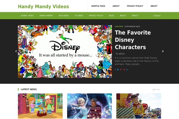 Theworld theme site design template sample