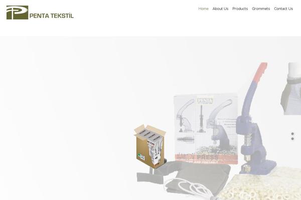 Avas theme site design template sample