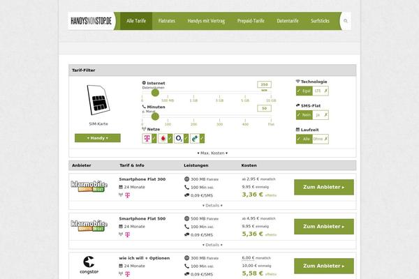 Dreamlife theme site design template sample