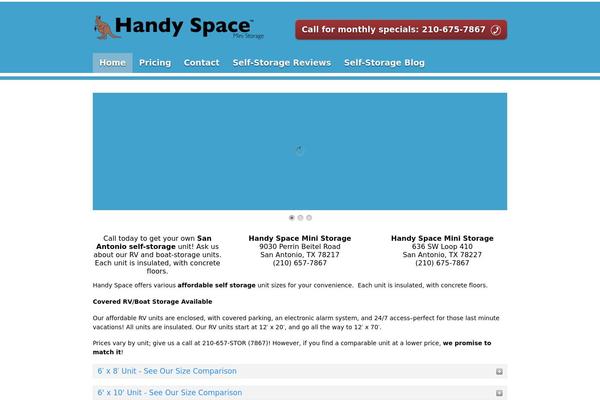 Empire theme site design template sample