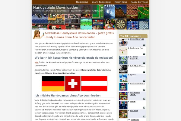 Coffeespot theme site design template sample