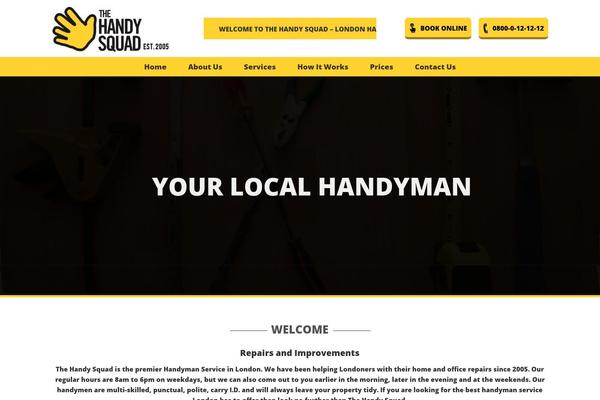 Site using Postcodes4u-address-finder plugin