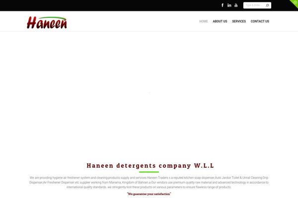 Quezal theme site design template sample