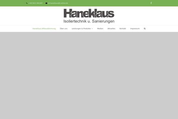 haneklaus-daemmtechnik.de site used Total
