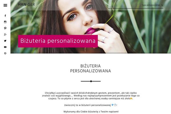 hangers.pl site used Receptar