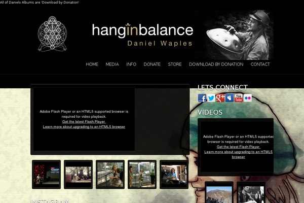 Daniel theme site design template sample