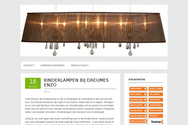 Contango theme site design template sample