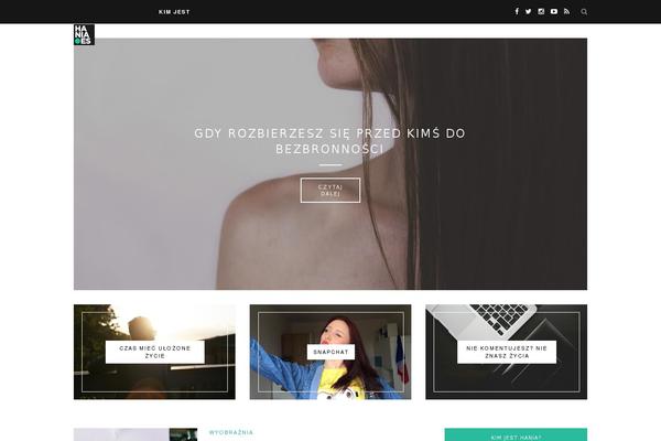 Redwood theme site design template sample