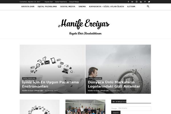 Newspaper Child theme site design template sample