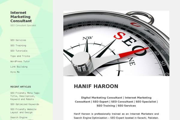 hanifharoon.com site used Etheme
