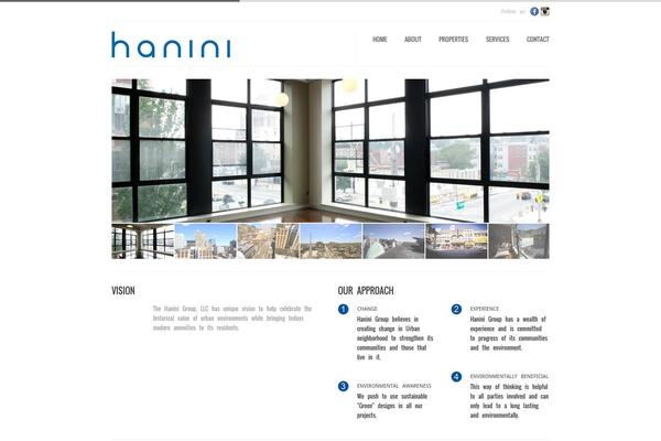 Smartvision theme site design template sample