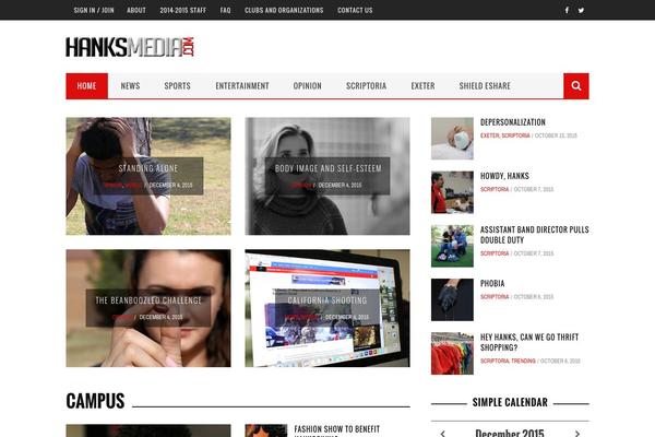 Sensetheme theme site design template sample