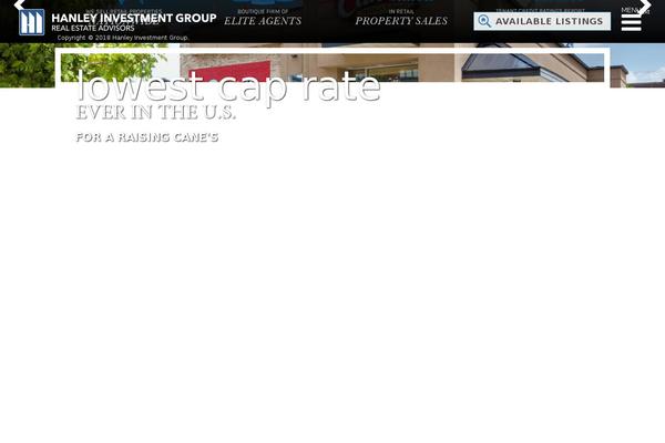 hanleyinv theme websites examples