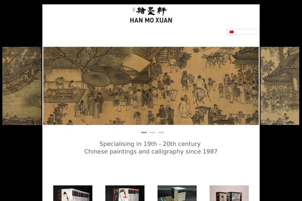 Gather theme site design template sample