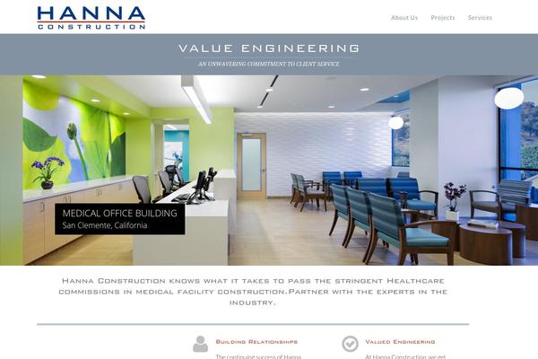hannaconstruction.net site used Hanna