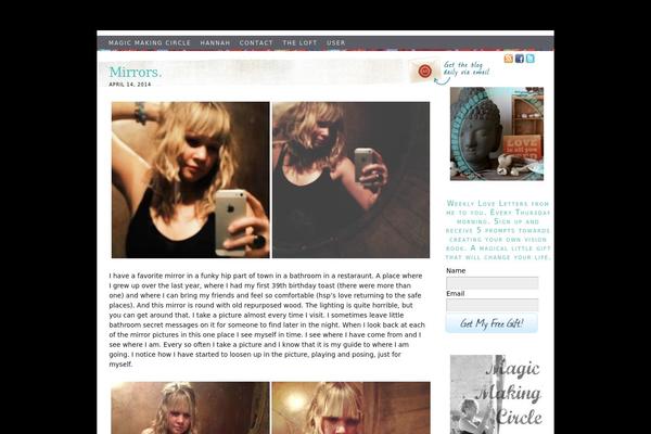 Site using Alpine PhotoTile for Instagram plugin