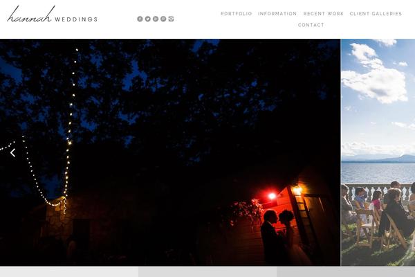 Mag theme site design template sample