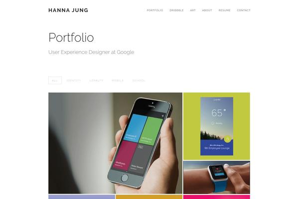 GridStack theme site design template sample