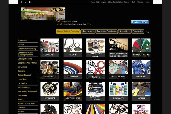Salient theme site design template sample