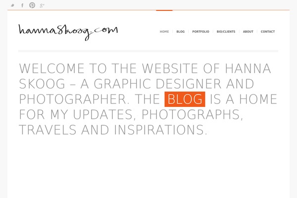 Eunoia theme site design template sample