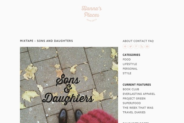 hannasplaces.com site used Parent-minicss