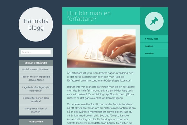 Flounder theme site design template sample