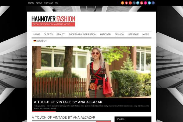Hades theme site design template sample