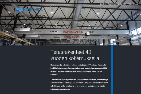 hannumet.com site used Divi-child-master