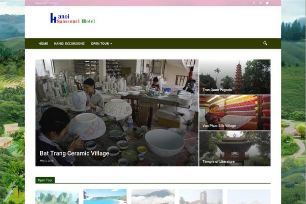 Lamoon theme site design template sample
