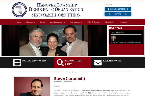 Site using Newstastic Post Slider plugin