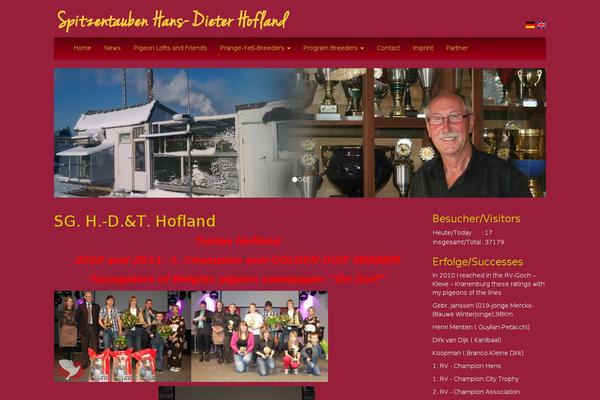 B3 theme site design template sample