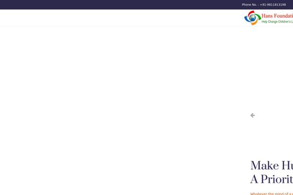 Site using Wp-floating-menu plugin