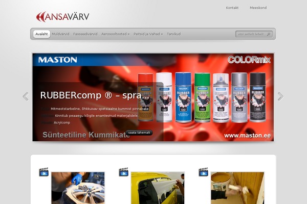 TheProfessional theme site design template sample