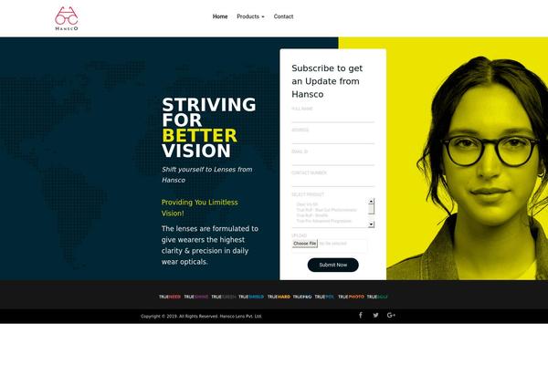GreenMart theme site design template sample
