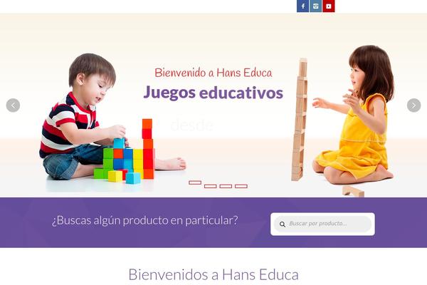 Fable theme site design template sample