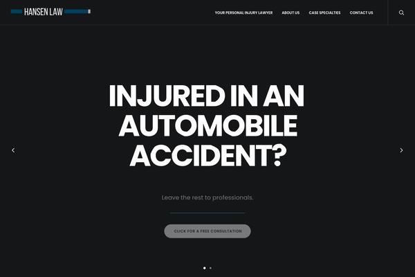Uncode theme site design template sample