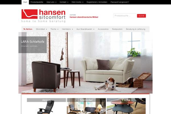Canvas theme site design template sample