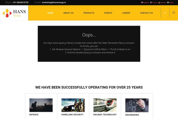 Site using Cool-timeline-pro plugin