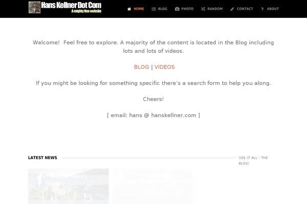 Wpex Thunder theme site design template sample